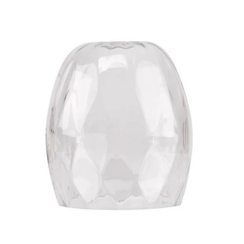 Portfolio 8.75-in H x 7.5-in W Diamond Helix Textured Glass Pendant Light Shade - Image 5