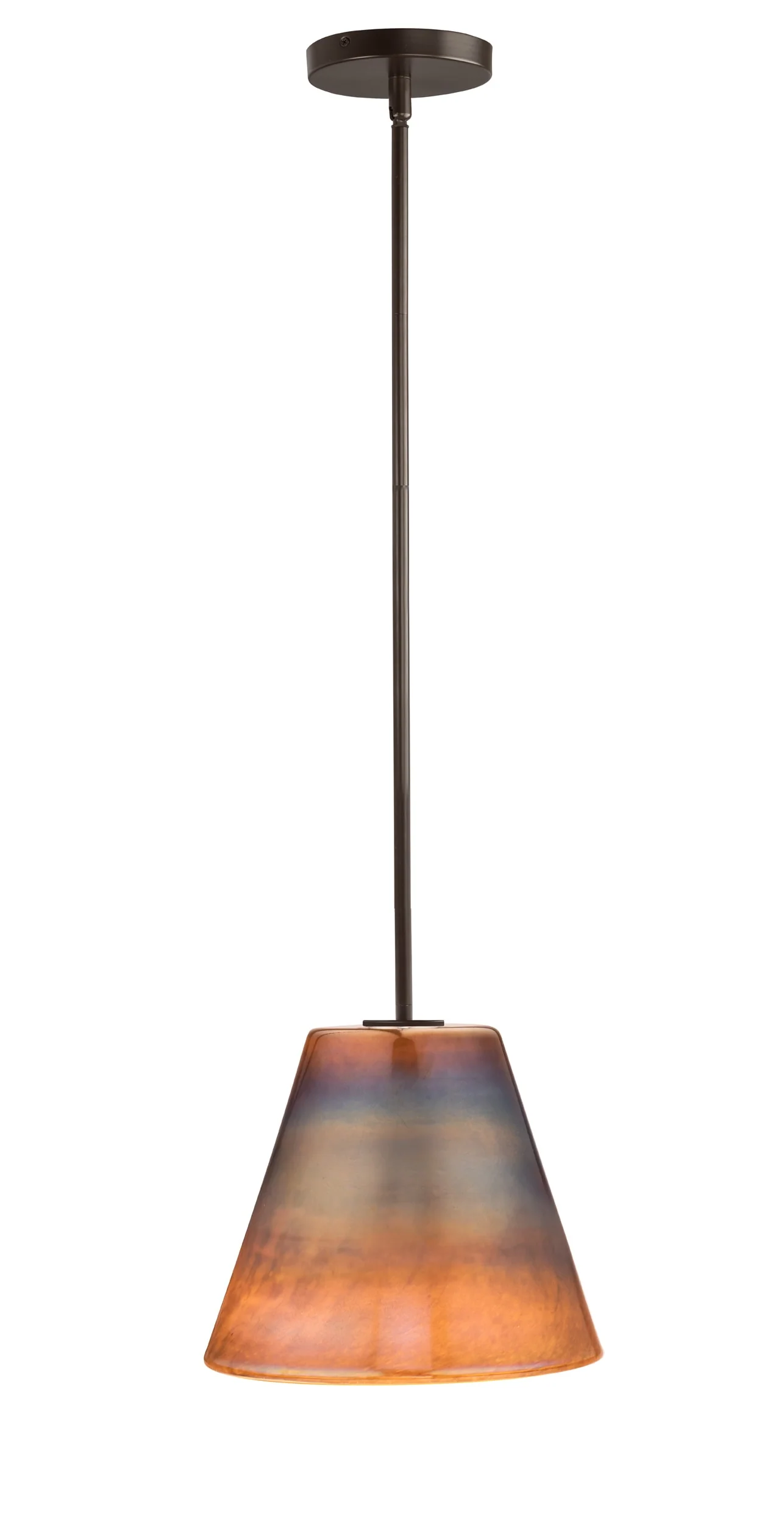Portfolio Bronze Transitional Cylinder Pendant Light - Image 13