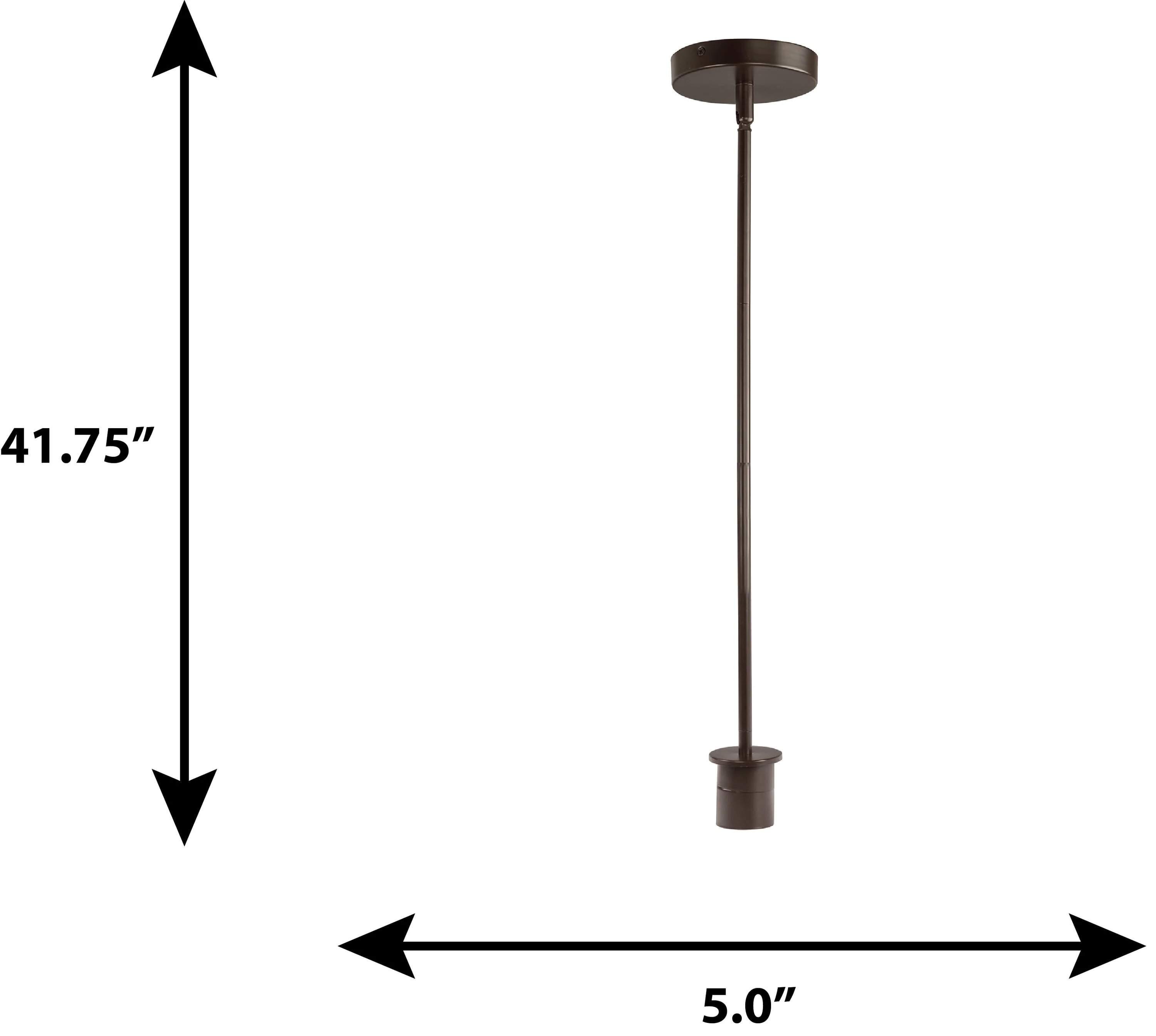 Portfolio Bronze Transitional Cylinder Pendant Light - Image 18