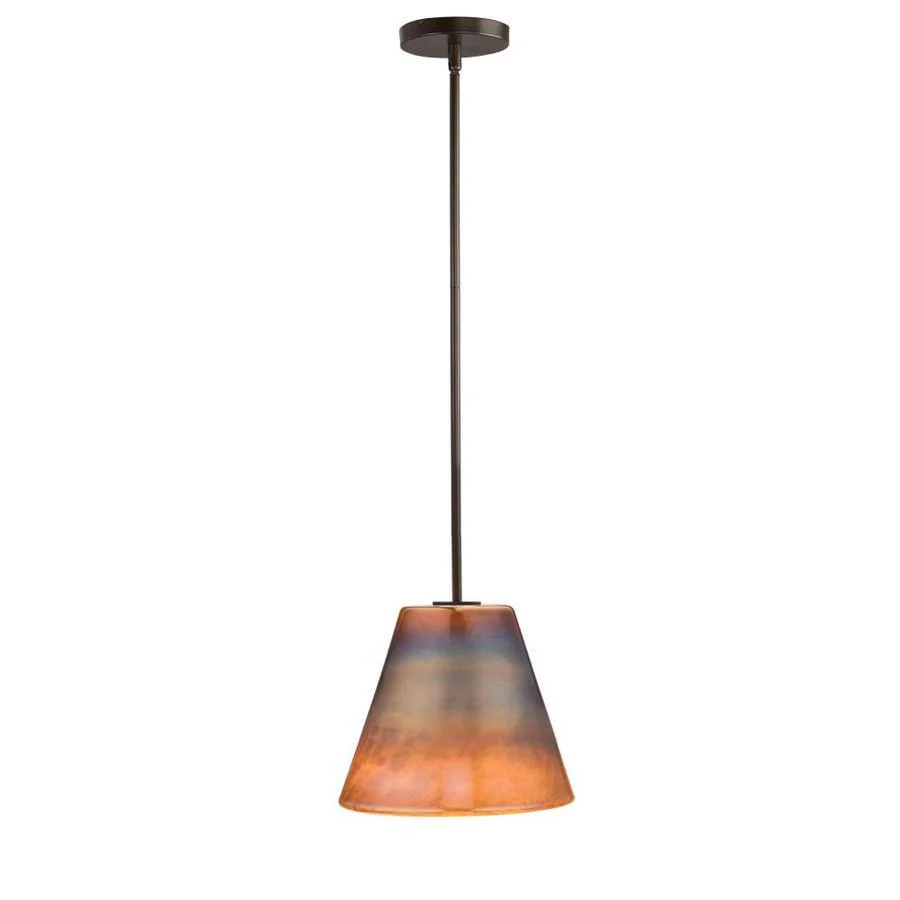Portfolio Bronze Transitional Cylinder Pendant Light - Image 5