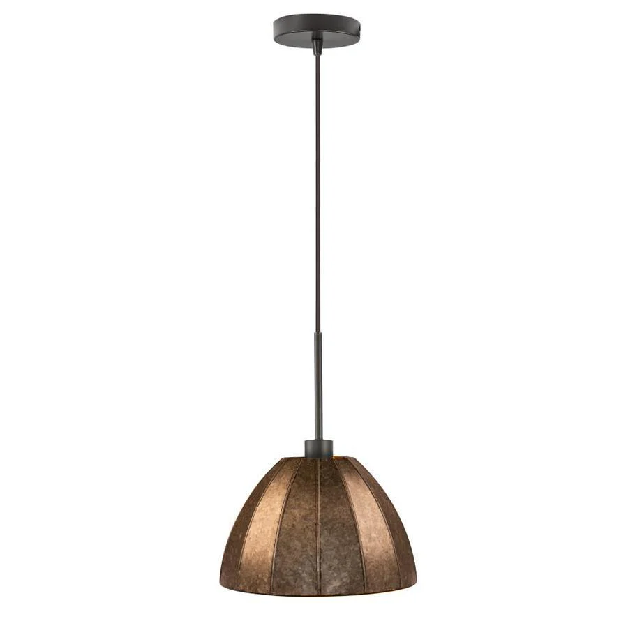 Portfolio Brushed Nickel Transitional Cylinder Pendant Light - Image 10