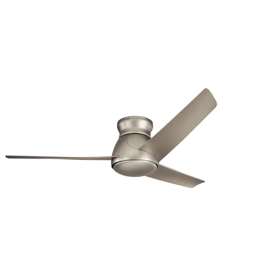 Kichler Eris 60-in Brushed Nickel LED Indoor/Outdoor Ceiling Fan (3-Blade)