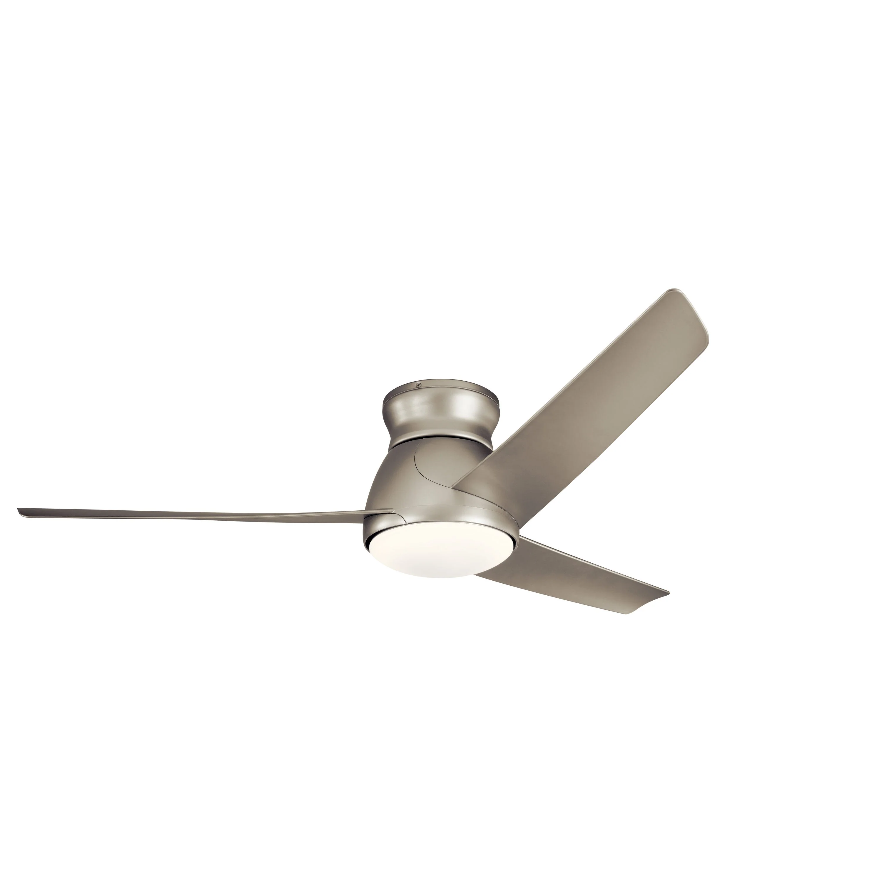 Kichler Eris 60-in Brushed Nickel LED Indoor/Outdoor Ceiling Fan (3-Blade) - Image 4