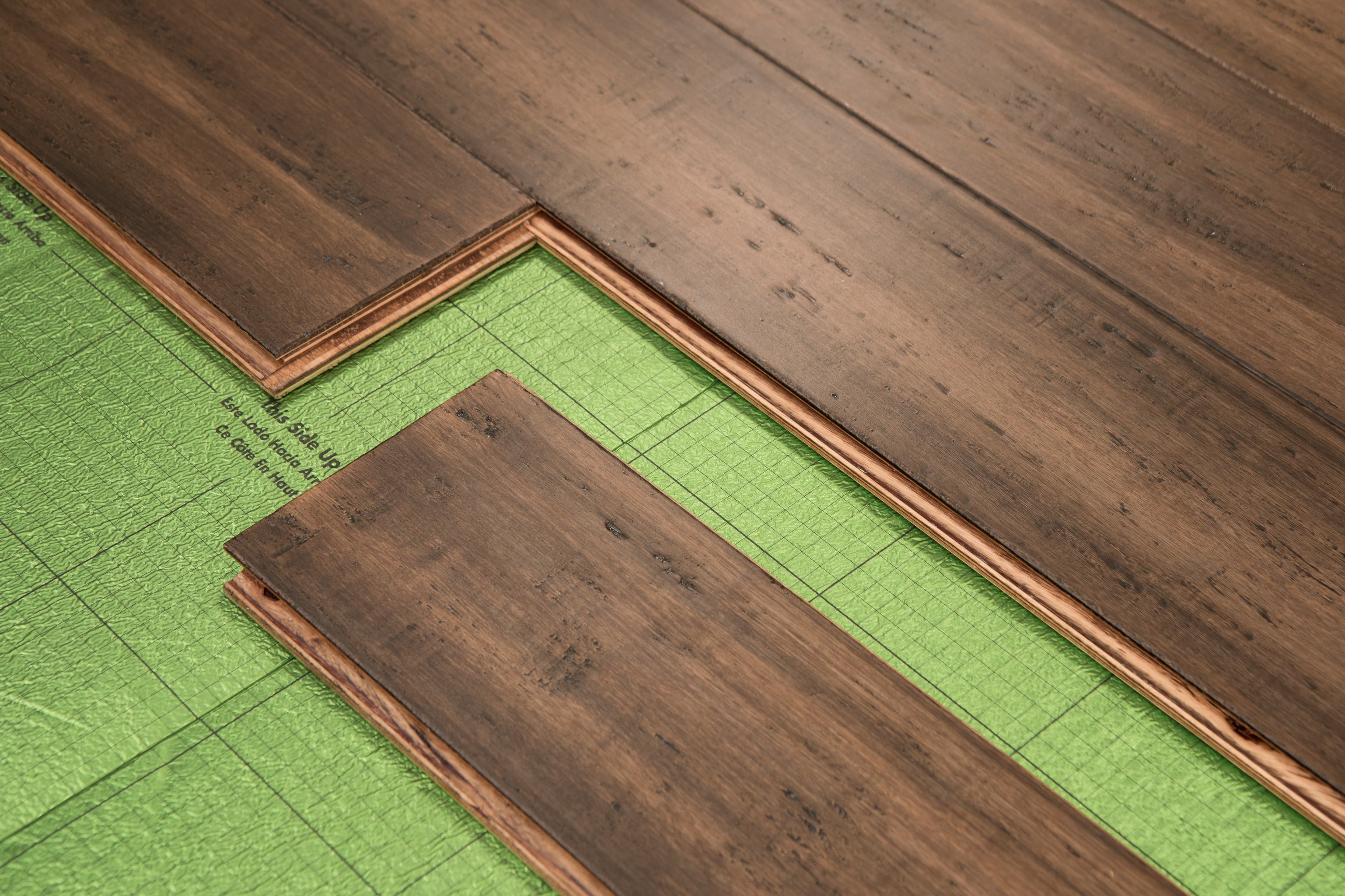 Cali Bamboo Fossilized 5.31-in Treehouse Bamboo Distressed Engineered Hardwood Flooring (21.5-sq ft) - Image 5