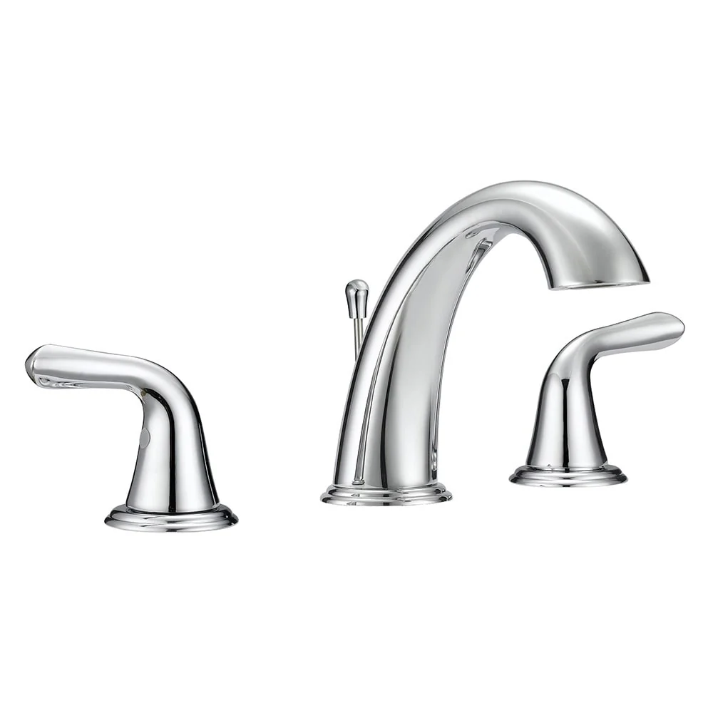 Project Source Dover Chrome 2‑Handle Widespread WaterSense Bathroom Sink Faucet with Drain - Image 11