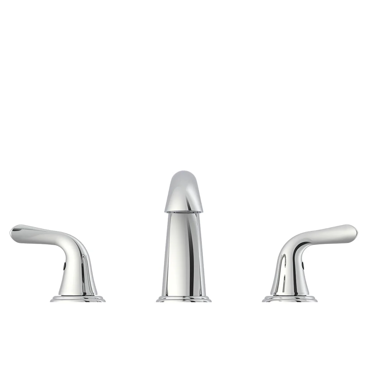 Project Source Dover Chrome 2‑Handle Widespread WaterSense Bathroom Sink Faucet with Drain - Image 12