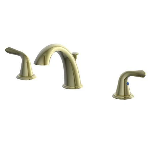 Project Source Dover Chrome 2‑Handle Widespread WaterSense Bathroom Sink Faucet with Drain - Image 3