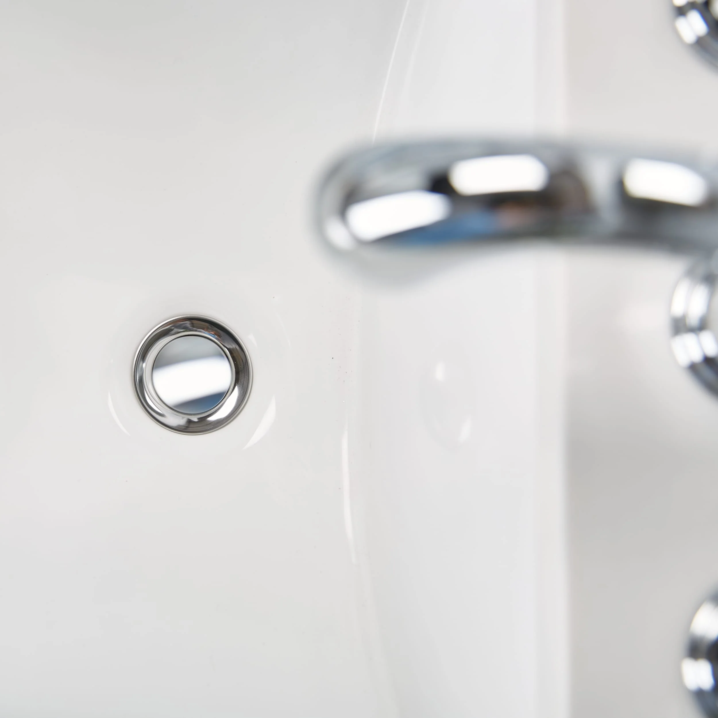 Project Source Dover Chrome 2‑Handle Widespread WaterSense Bathroom Sink Faucet with Drain - Image 8