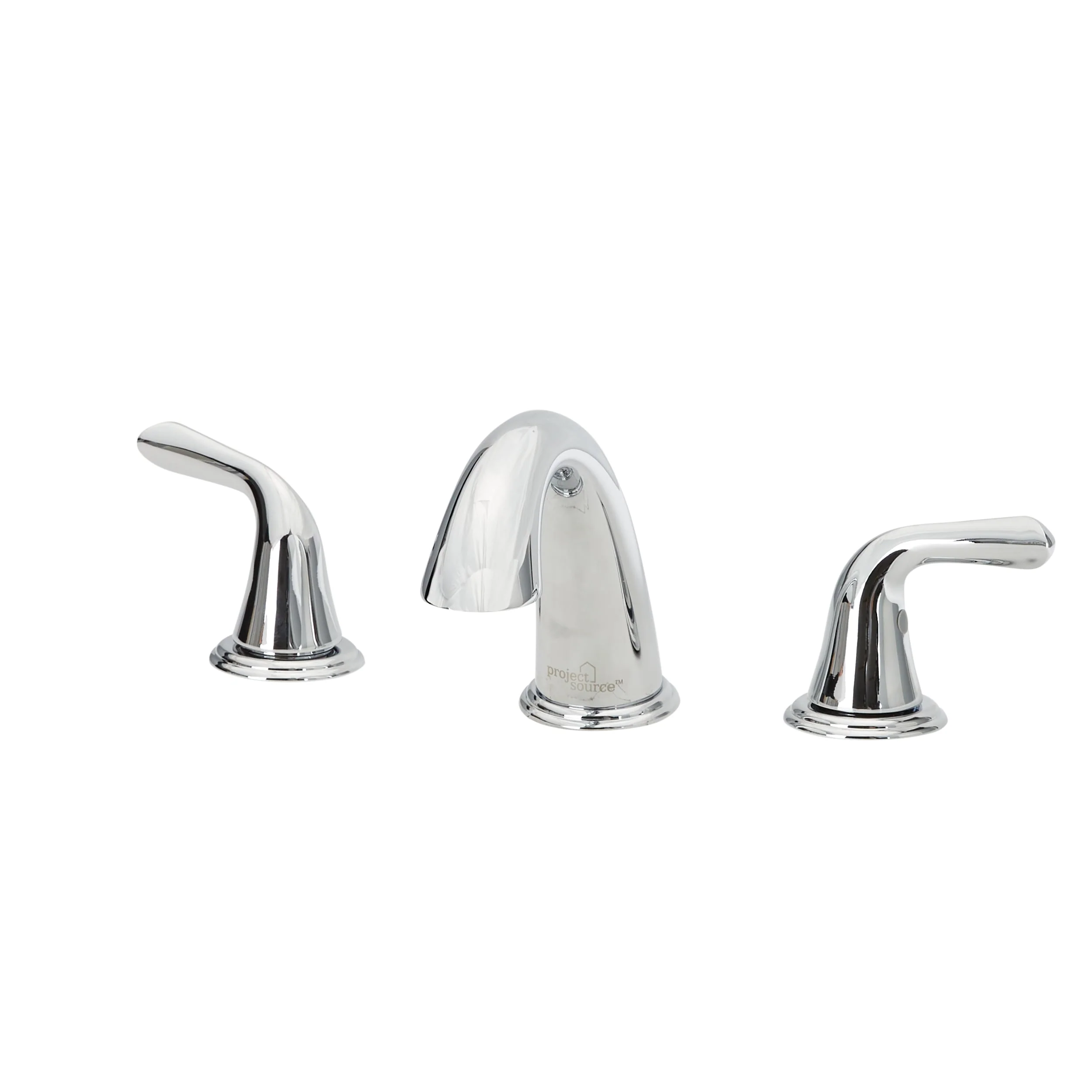 Project Source Dover Chrome 2‑Handle Widespread WaterSense Bathroom Sink Faucet with Drain - Image 9