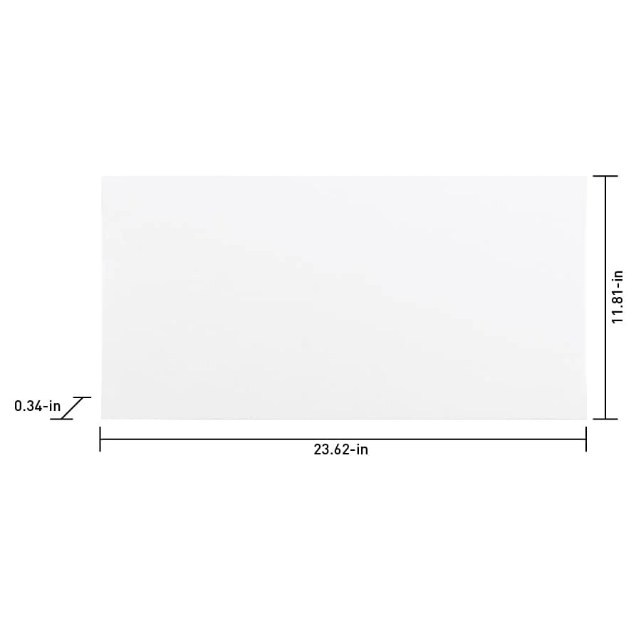 Satori Hudson Brilliant White Glossy 12-in x 24-in Glossy Ceramic Wall Tile - Image 8