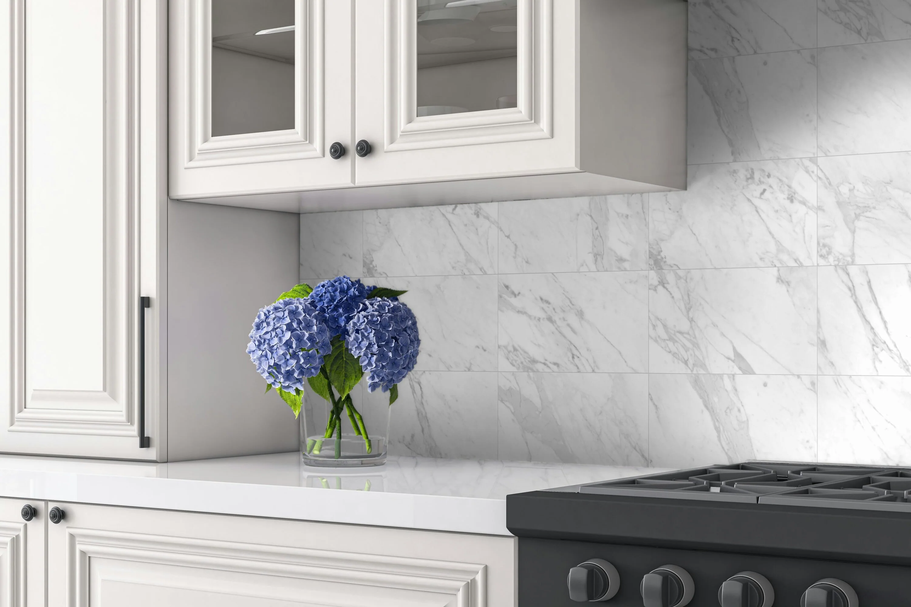 Satori Regent Carrara Glossy 8-in x 16-in Ceramic Marble-Look Wall Tile - Image 11