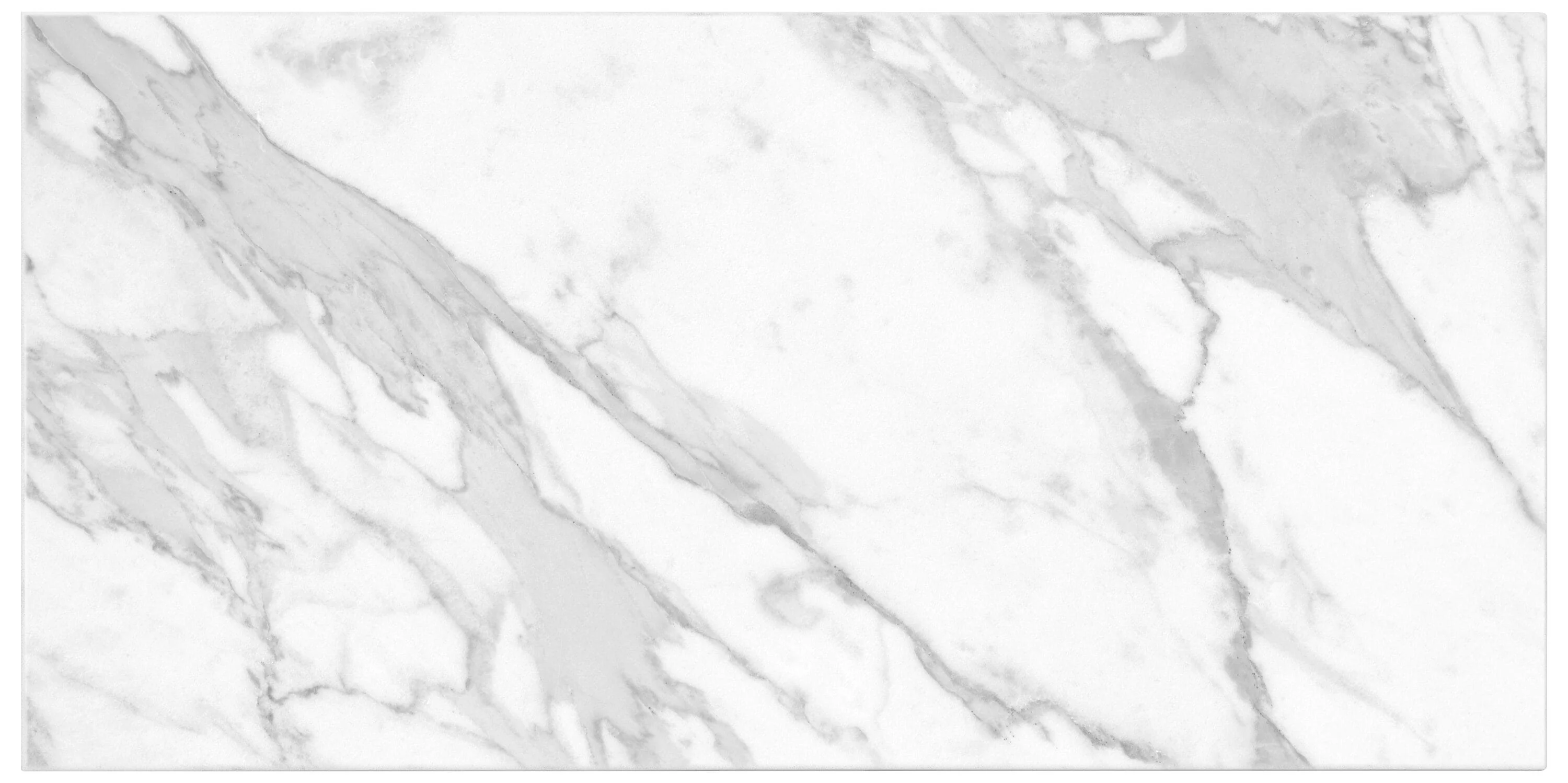Satori Regent Carrara Glossy 8-in x 16-in Ceramic Marble-Look Wall Tile - Image 5