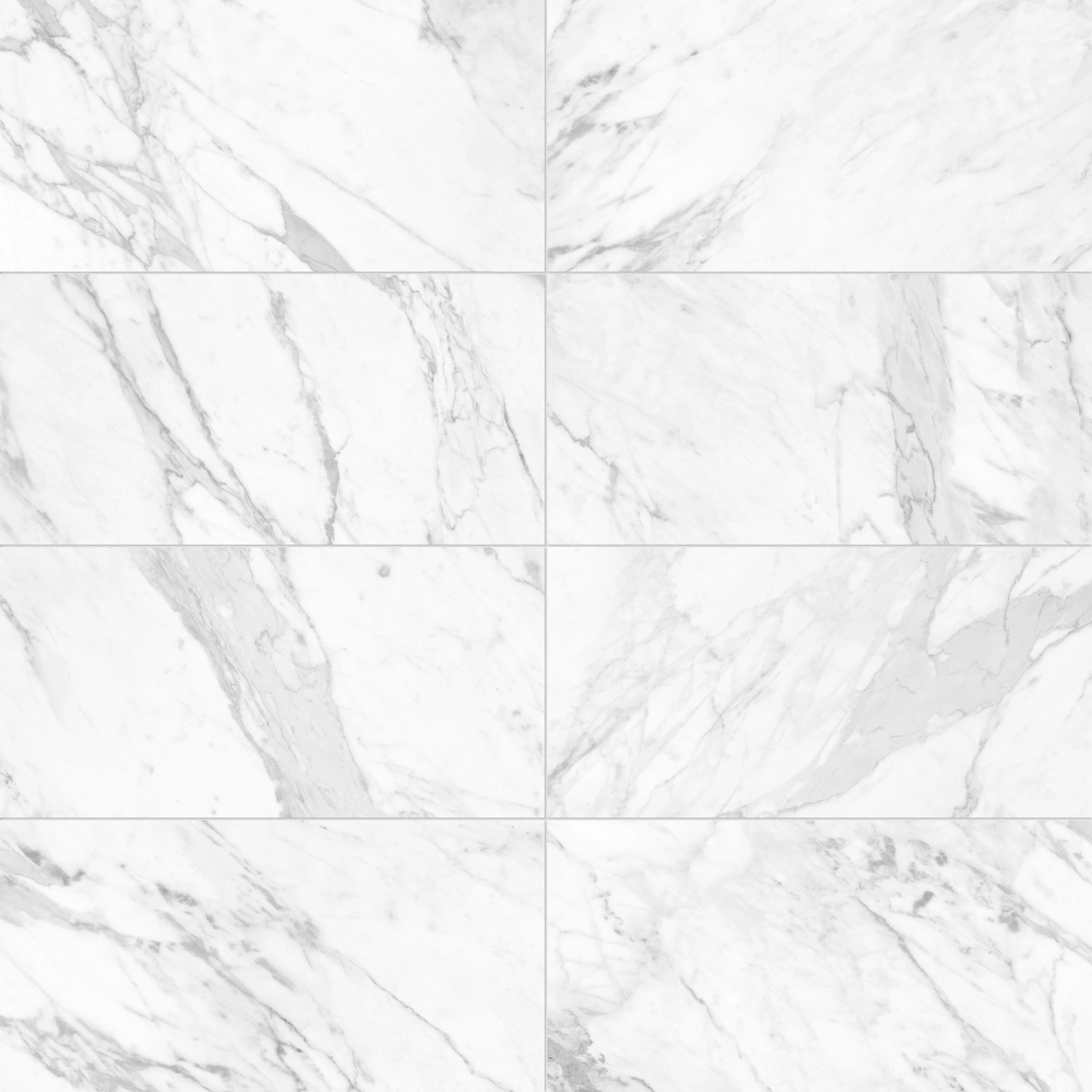 Satori Regent Carrara Glossy 8-in x 16-in Ceramic Marble-Look Wall Tile - Image 9