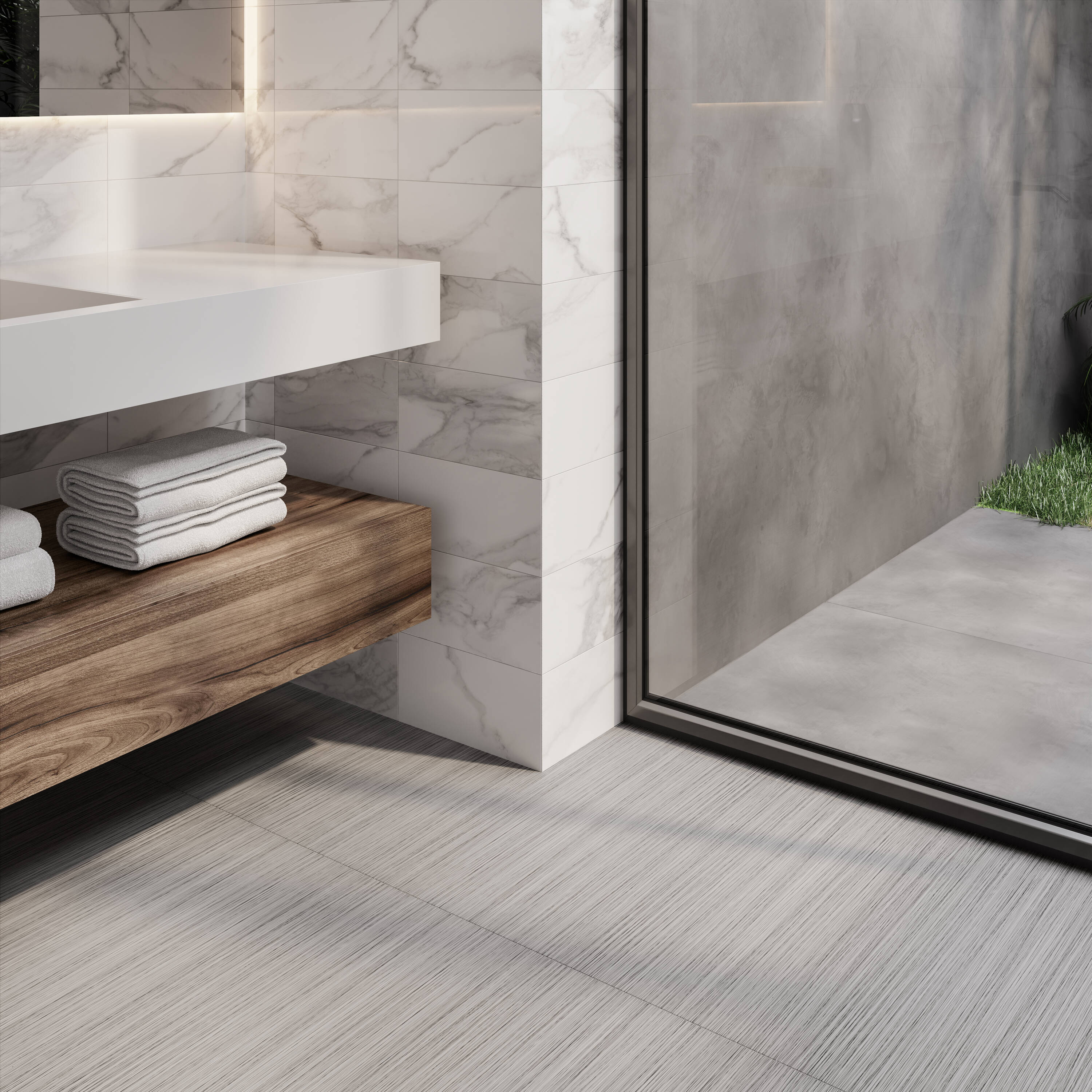 Satori Ikon Mica 12-in x 24-in Matte Porcelain Floor Tile - Image 10