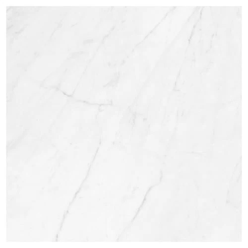 Satori Carrara Domani Polished 24-in x 24-in Polished Porcelain Marble Look Floor Tile - Image 4