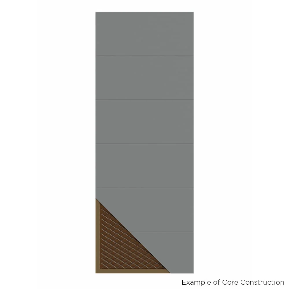 Masonite Melrose 30-in x 80-in Blue Heron Flush Prefinished Molded Composite Bifold Door (Hardware Included) - Image 5