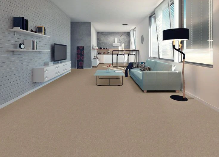 STAINMASTER Essentials Blue Diamonds I 12-ft Raw Lumber Textured Carpet Sample (Interior) - Image 4