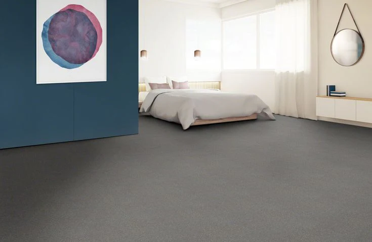 STAINMASTER Essentials Blue Diamonds I 12-ft Taupe Stone Textured Carpet Sample (Interior) - Image 6