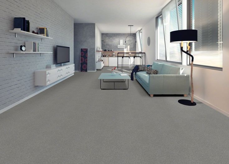 STAINMASTER Essentials Blue Diamonds I 12-ft Dusty Trail Textured Carpet Sample (Interior) - Image 3