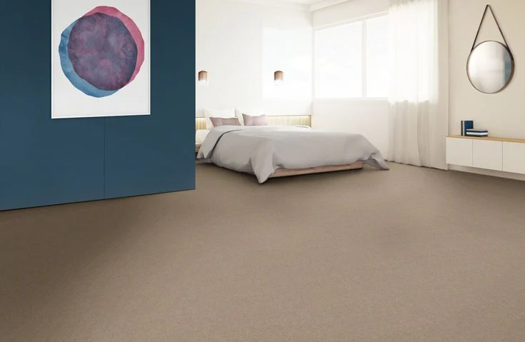 STAINMASTER Essentials Blue Diamonds III 12-ft Raw Lumber Textured Carpet Sample (Interior) - Image 3