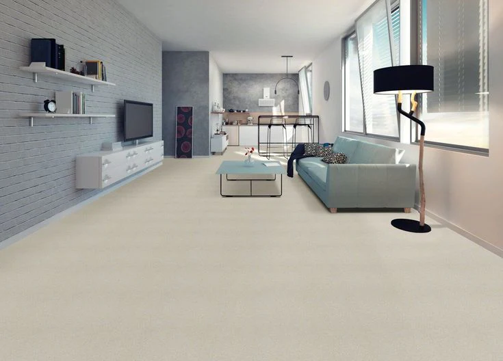 STAINMASTER Essentials Blue Diamonds II 12-ft Minimalist Textured Carpet (Indoor) - Image 3