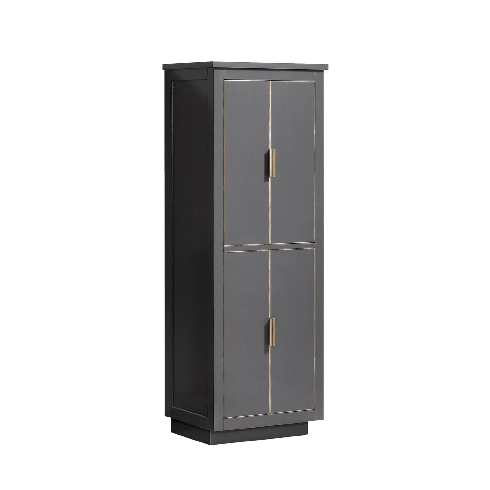 Avanity Allie/Austen 24-in W x 65-in H x 16-in D White Birch Freestanding Corner Linen Cabinet - Image 10