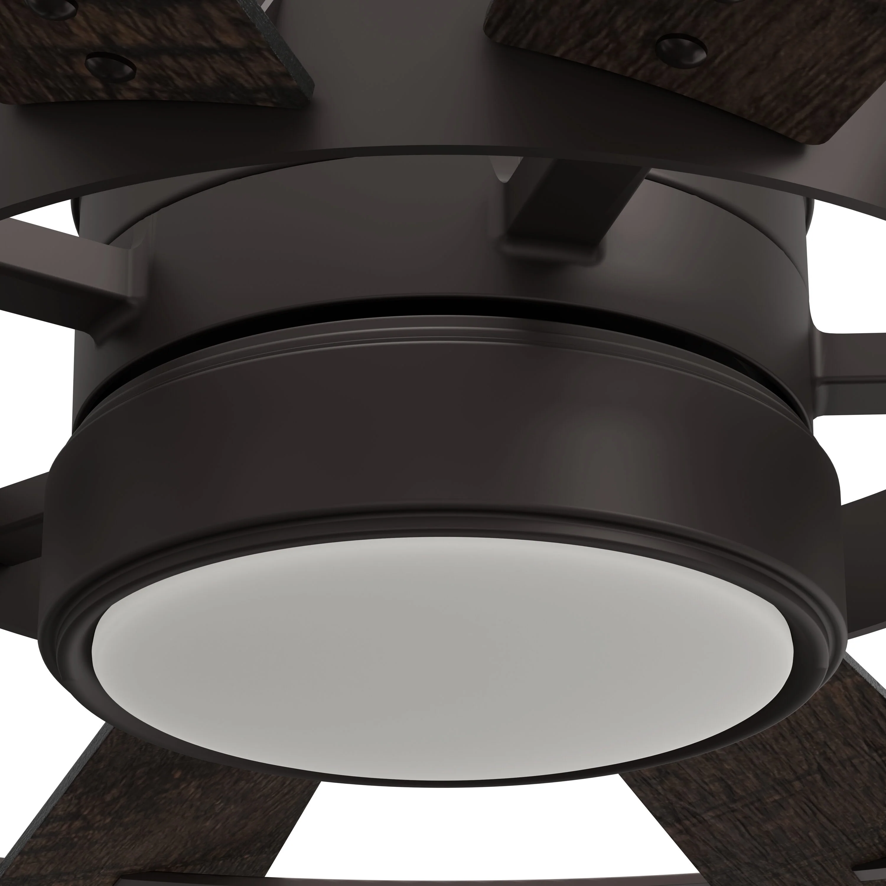 Harbor Breeze Henderson 60-in Bronze LED Indoor Ceiling Fan with Remote (10-Blade) - Image 7