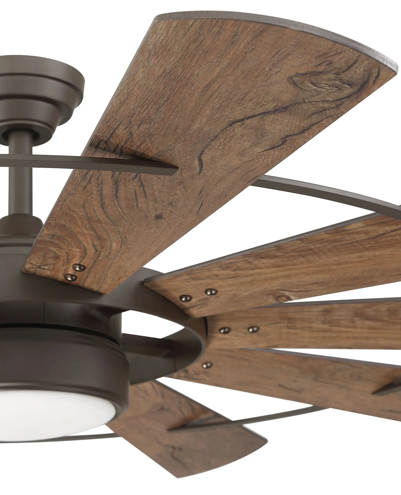 Harbor Breeze Henderson 60-in Bronze LED Indoor Ceiling Fan with Remote (10-Blade) - Image 8