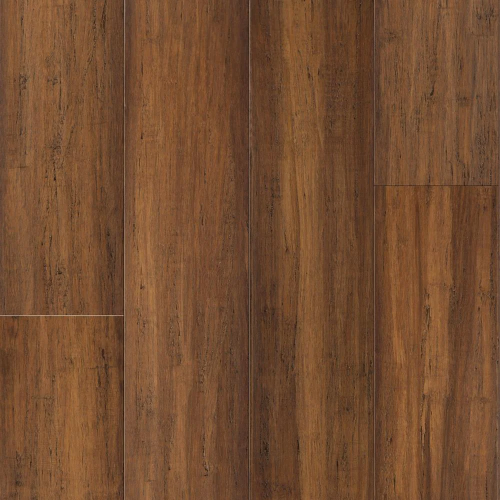 Cali Bamboo Fossilized 5.31-in Bourbon Barrel Bamboo Distressed Engineered Hardwood Flooring (21.5-sq ft) - Image 2