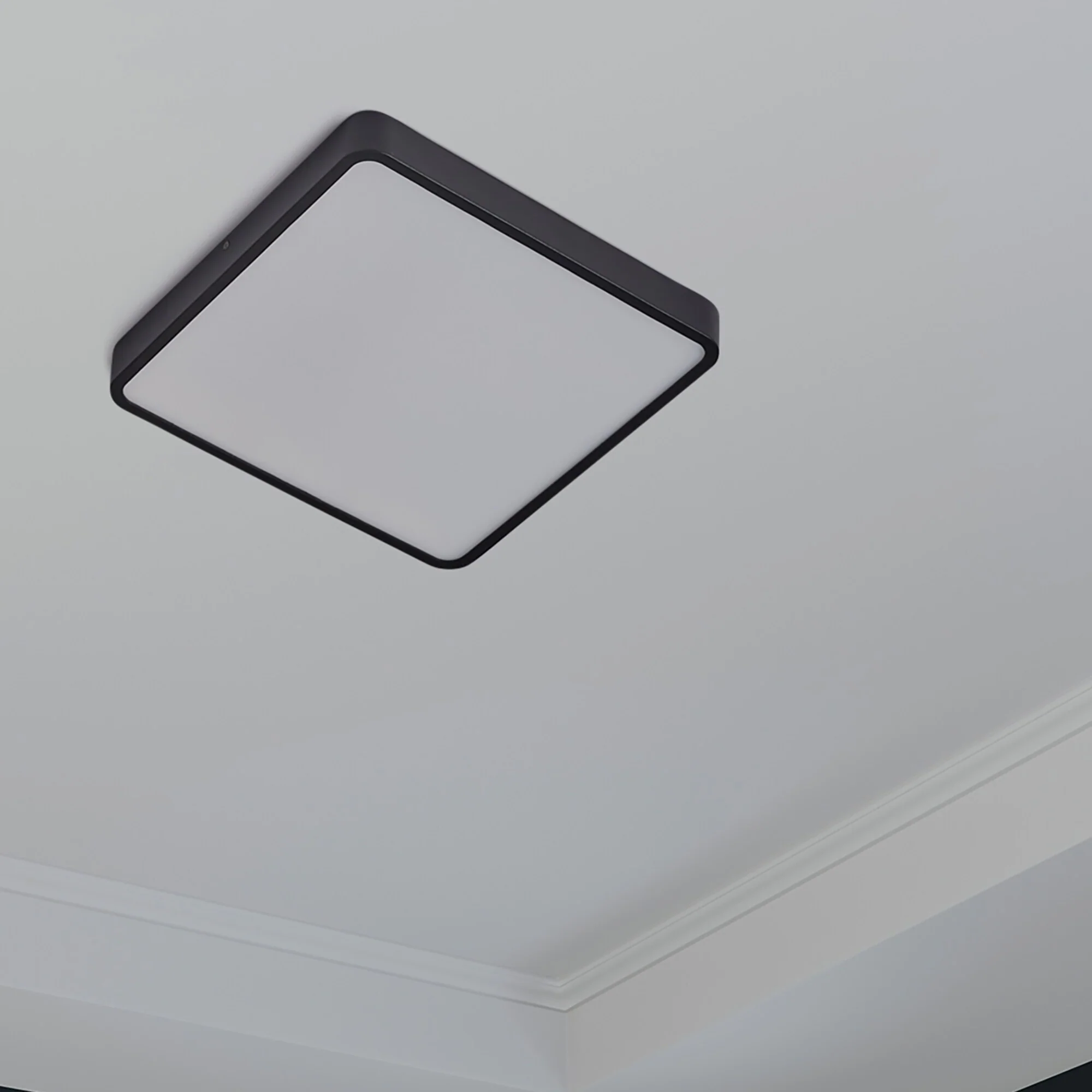 Project Source 13-in Black Integrated LED Flush Mount Ceiling Light, ENERGY STAR, 3000K - Image 5
