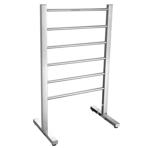 ANZZI Riposte Series 6-Bar Polished Chrome Plug-In Freestanding Towel Warmer, 21.85 x 13.98 x 35.24 in - Image 7