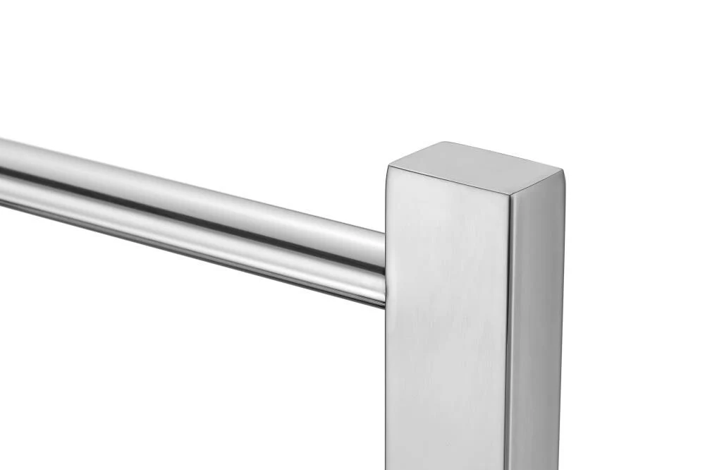 ANZZI Polished Chrome Plug-In Freestanding Towel Warmer, 21.85 x 13.98 x 35.24 in, Kiln Series 6-Bar - Image 14