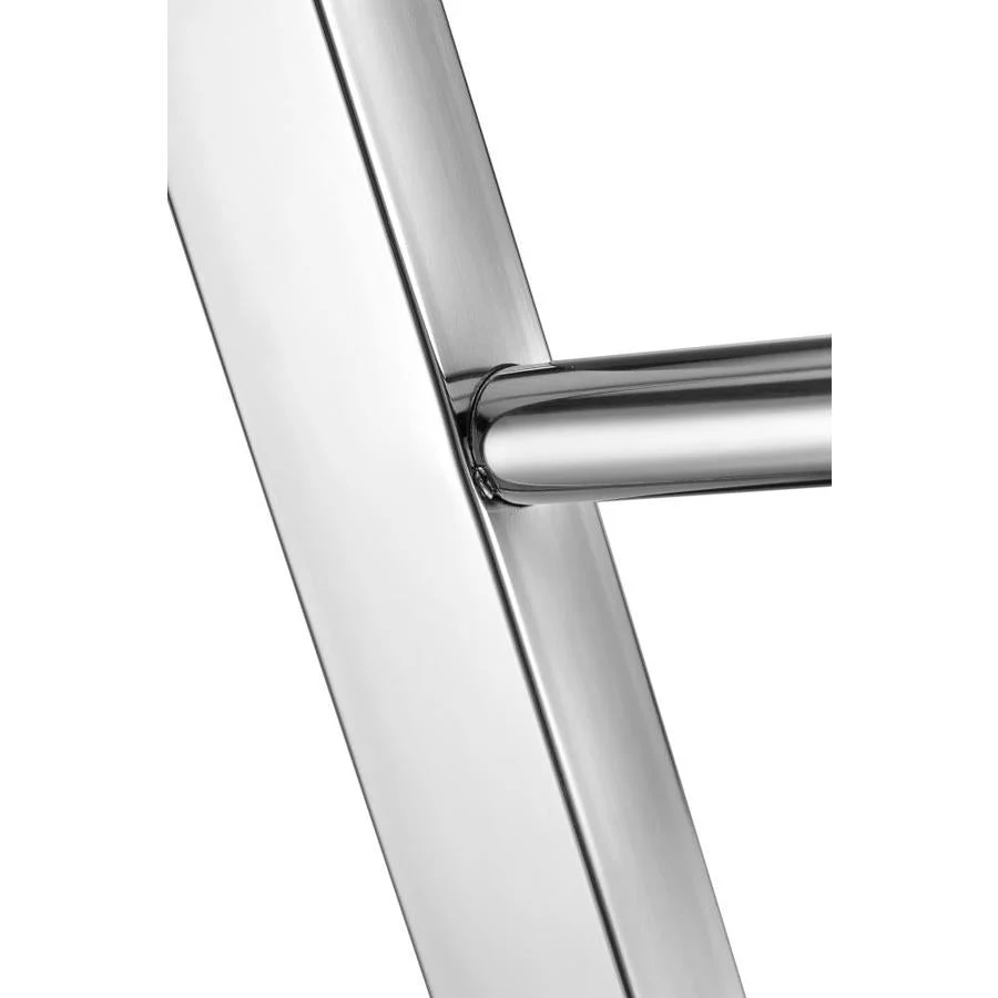 ANZZI Polished Chrome Plug-In Freestanding Towel Warmer, 21.85 x 13.98 x 35.24 in, Kiln Series 6-Bar - Image 4