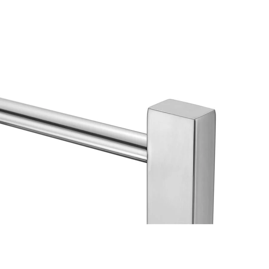 ANZZI Polished Chrome Plug-In Freestanding Towel Warmer, 21.85 x 13.98 x 35.24 in, Kiln Series 6-Bar - Image 5