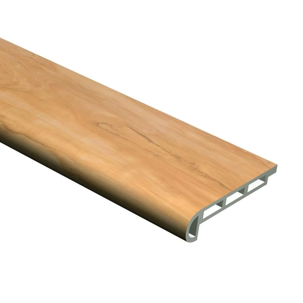 Cali Bamboo Vinyl Pro Classic 2.07-in x 72.83-in Blonde Ale Prefinished Stair Nosing