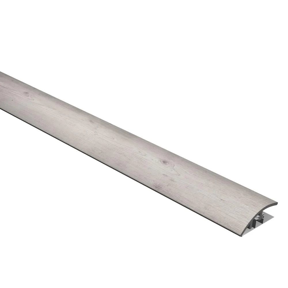 Cali Bamboo Classic Gray Ash 0.53-in T x 1.31-in W x 72.83-in Vinyl Floor Reducer