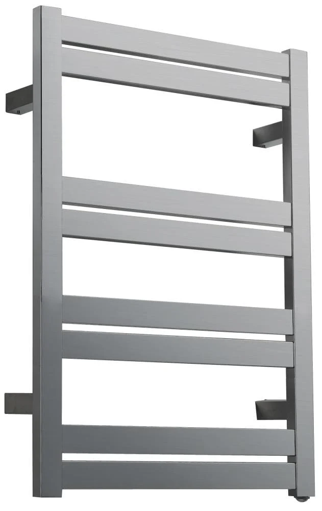 ANZZI Brushed Nickel Plug-In Wall Mount Towel Warmer, 20.47-in W x 27.55-in H - Image 3