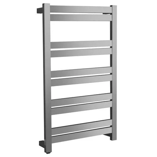 ANZZI Brushed Nickel Plug-In Wall Mount Towel Warmer, 20.47 in W x 34.25 in H - Image 2