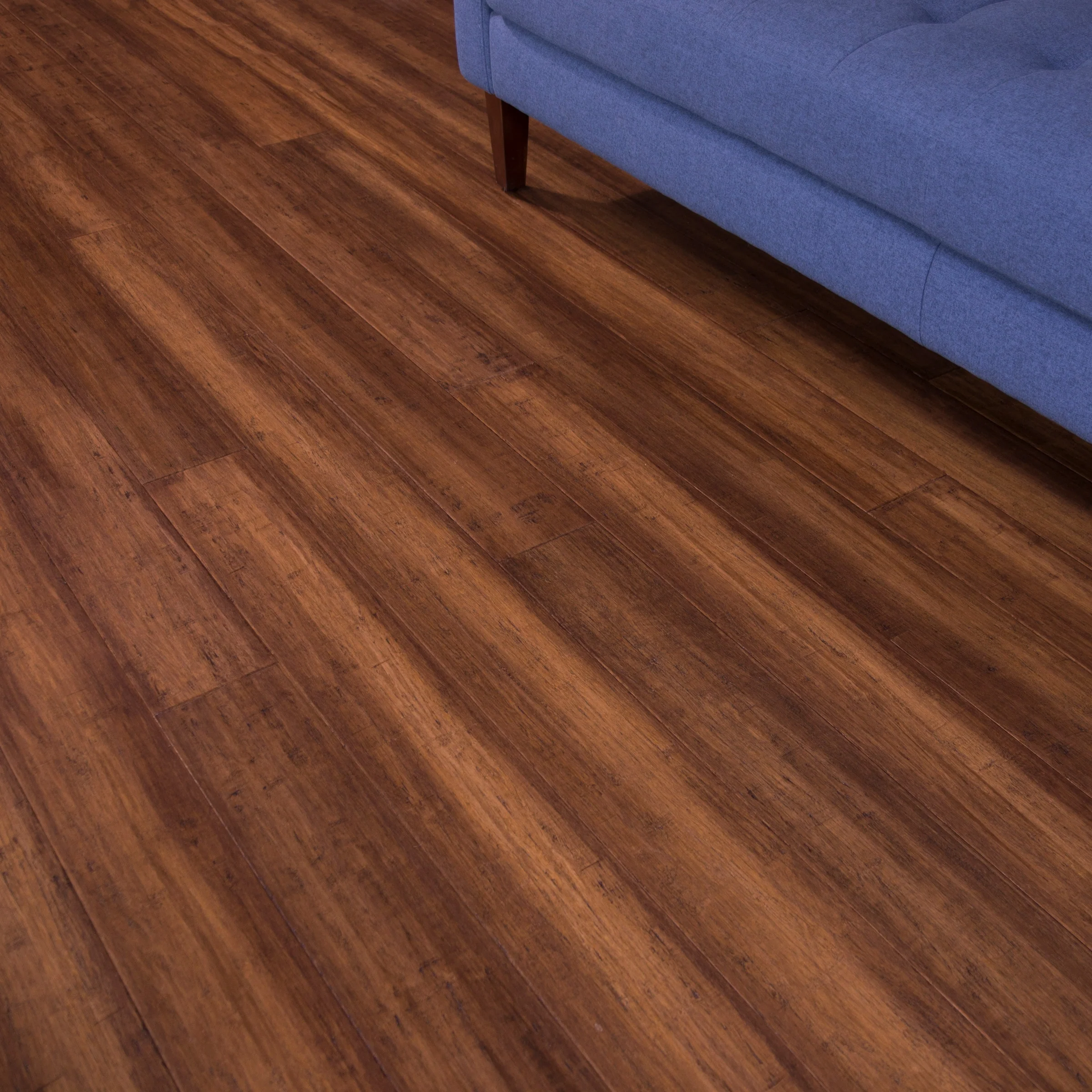 Cali Bamboo Fossilized 5.125-in Bourbon Barrel Bamboo Distressed Solid Hardwood Flooring (25.6-sq ft) - Image 5