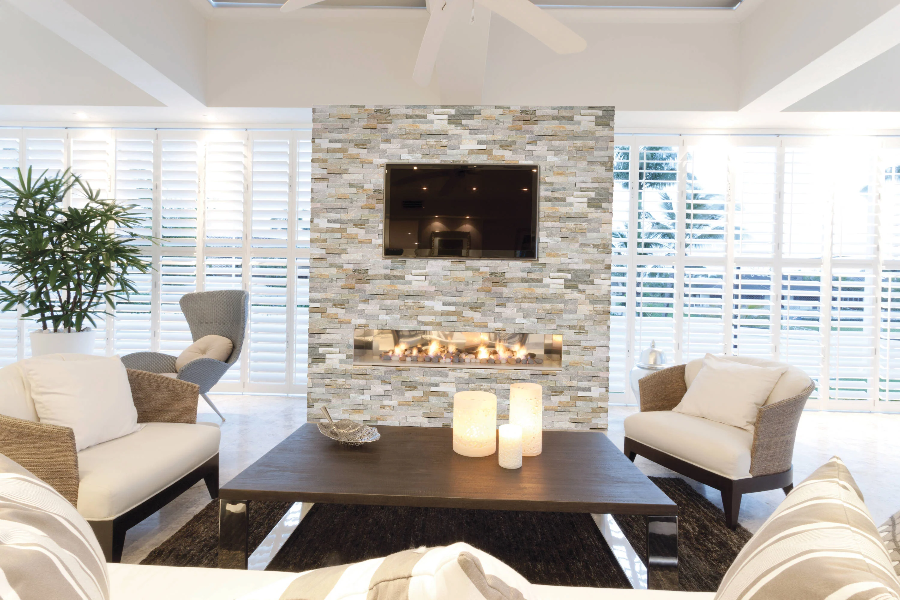 Satori 6-Pack Desert Quartz Ledgestone Corner 6-in x 18-in Natural Stone Wall Tile - Image 6