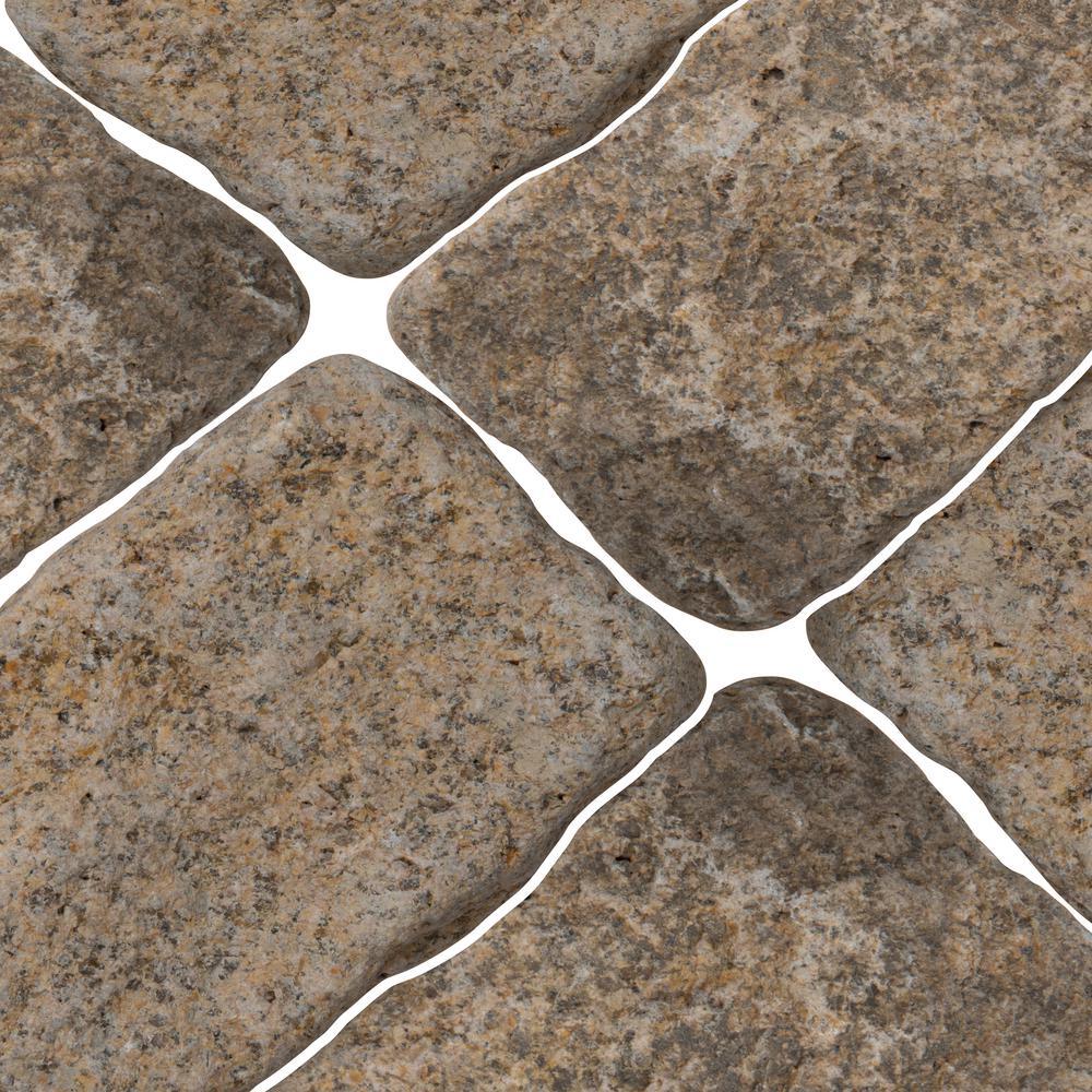 MSI Giallo Fantasia 4 in. x 8 in. Tumbled Granite Cobbles, 450 Pieces per Pallet - Image 3