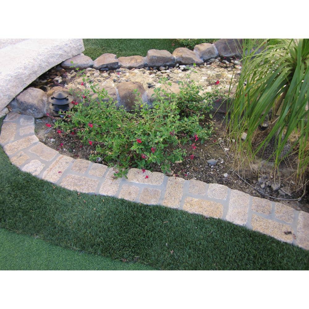MSI Giallo Fantasia 4 in. x 8 in. Tumbled Granite Cobbles, 450 Pieces per Pallet - Image 8