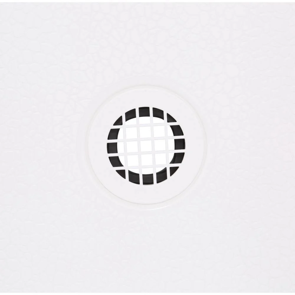 Swan Veritek 34 in. x 48 in. Single Threshold Center Drain Shower Pan in White - Image 3