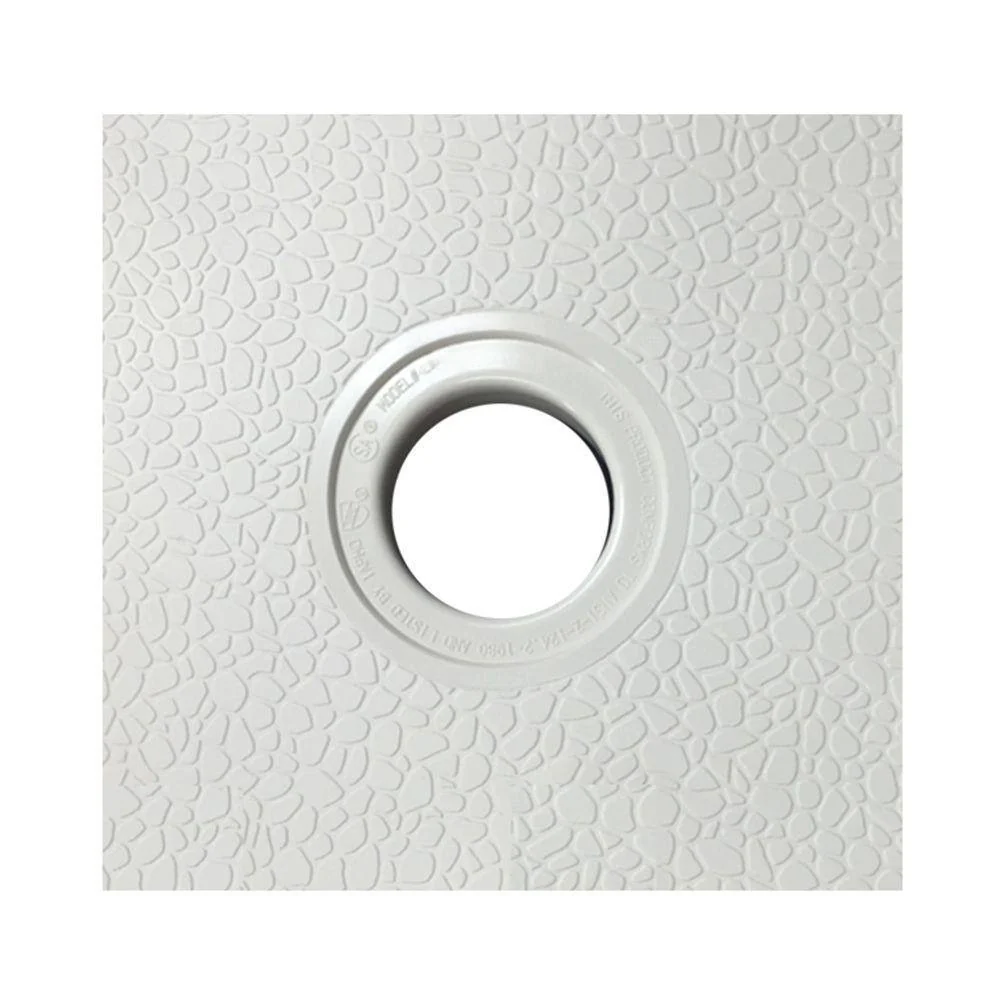 Swan Veritek 34 in. x 48 in. Single Threshold Center Drain Shower Pan in White - Image 4
