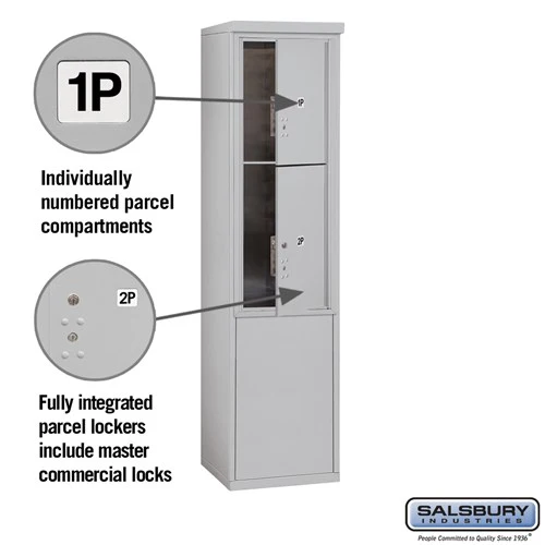 18-Door Aluminum Mailbox System - Rear Loading - Secure and Durable - Image 7