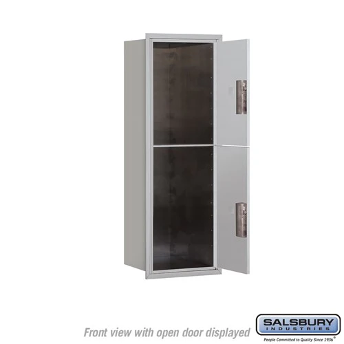 11 Door High Recessed Mounted 4C Horizontal Parcel Locker with USPS Access - Image 3