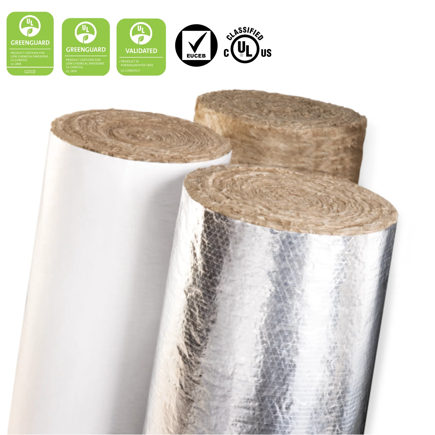 Knauf Insulation R-6.9 FSK-Faced Fiberglass Duct Wrap, 2 in. x 24 in. x 15 ft (30 sq ft)