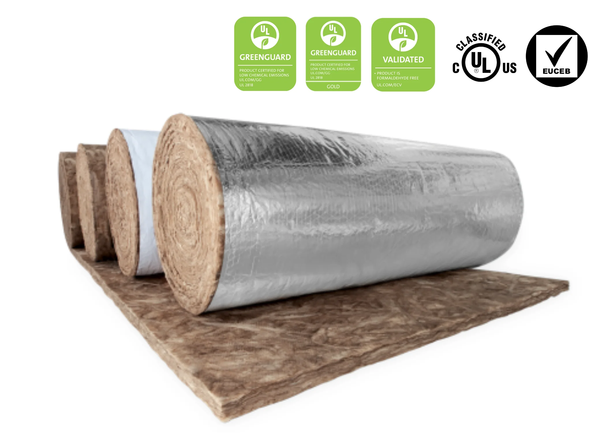 Knauf Insulation R-6.9 FSK-Faced Fiberglass Duct Wrap, 2 in. x 24 in. x 15 ft (30 sq ft) - Image 2