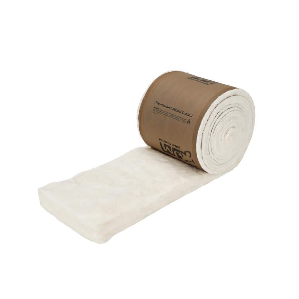 JM (Johns Manville) R-13 Kraft Faced Fiberglass Insulation Roll, 15 in. x 32 ft. (40 sq. ft.) - Image 2