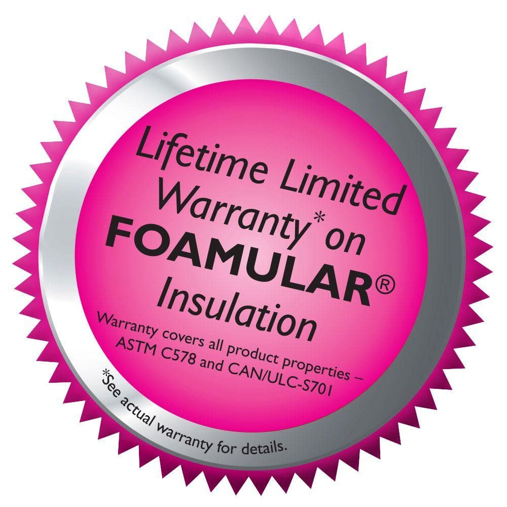Owens Corning FOAMULAR 150 R-10 (15 PSI) Extruded Polystyrene Foam Board Insulation, 2 in. x 4 ft. x 8 ft, Scored Square Edge - Image 7